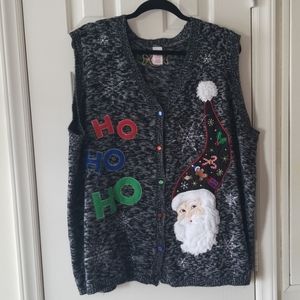 Christmas vest sweater